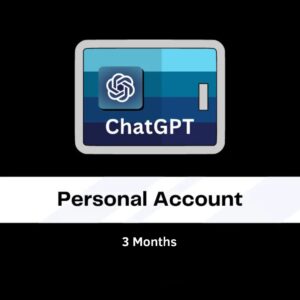 ChatGpt 4 Premium Account 3 months