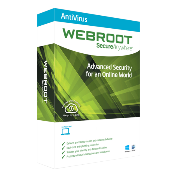 Webroot Secureanywhere Keycode (1 Year)