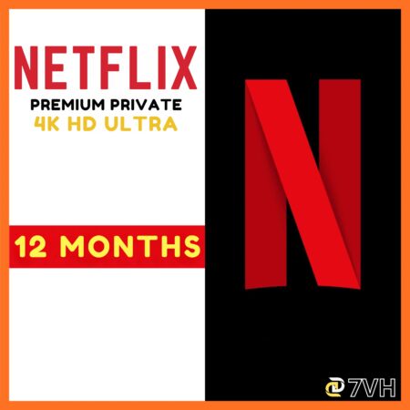 Netflix Premium Subscription (12 Months)