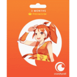 Crunchyroll Mega Fan premium 3 Months