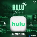 Hulu Premium 12 Months