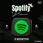 Spotify Subscription 3 Months