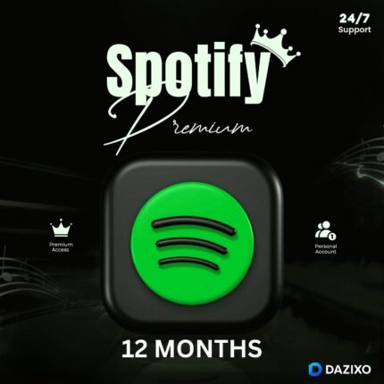 spotify Subscription 12 Months