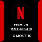 Netflix Subscription 6 Months