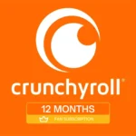 Crunchyroll Mega Fan premium 12 Months