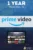 Amazon Prime Video 1 Year GLOBAL (Private Account)